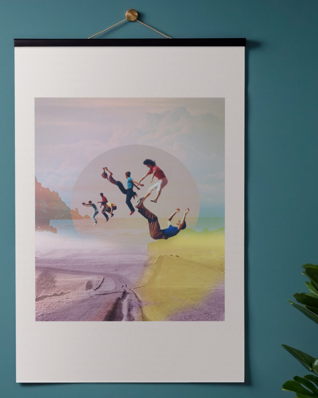 Sorbet Vibes | Surreal Collage Art Print