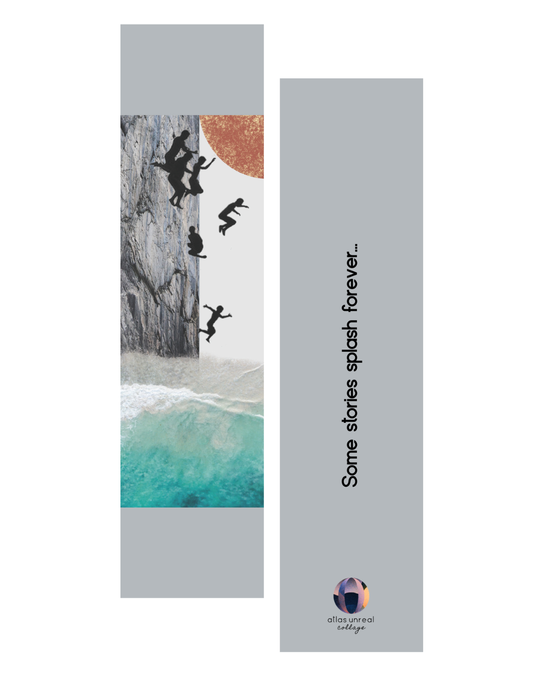 Summer Splash | Collage Bookmark