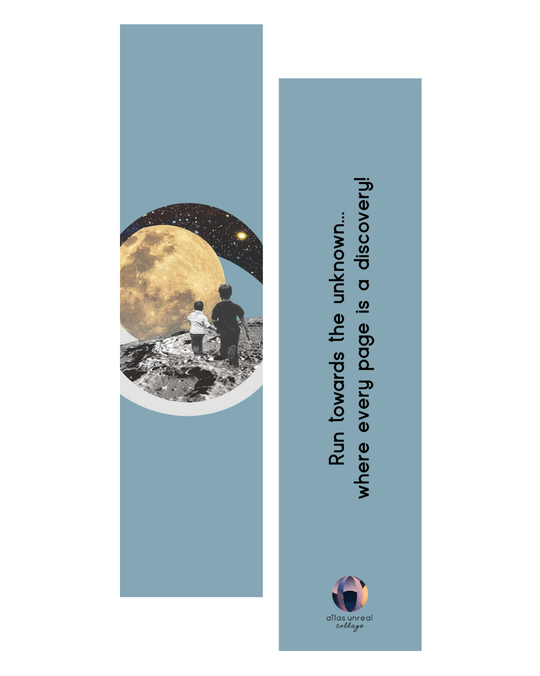 Almost there | Collage Bookmark