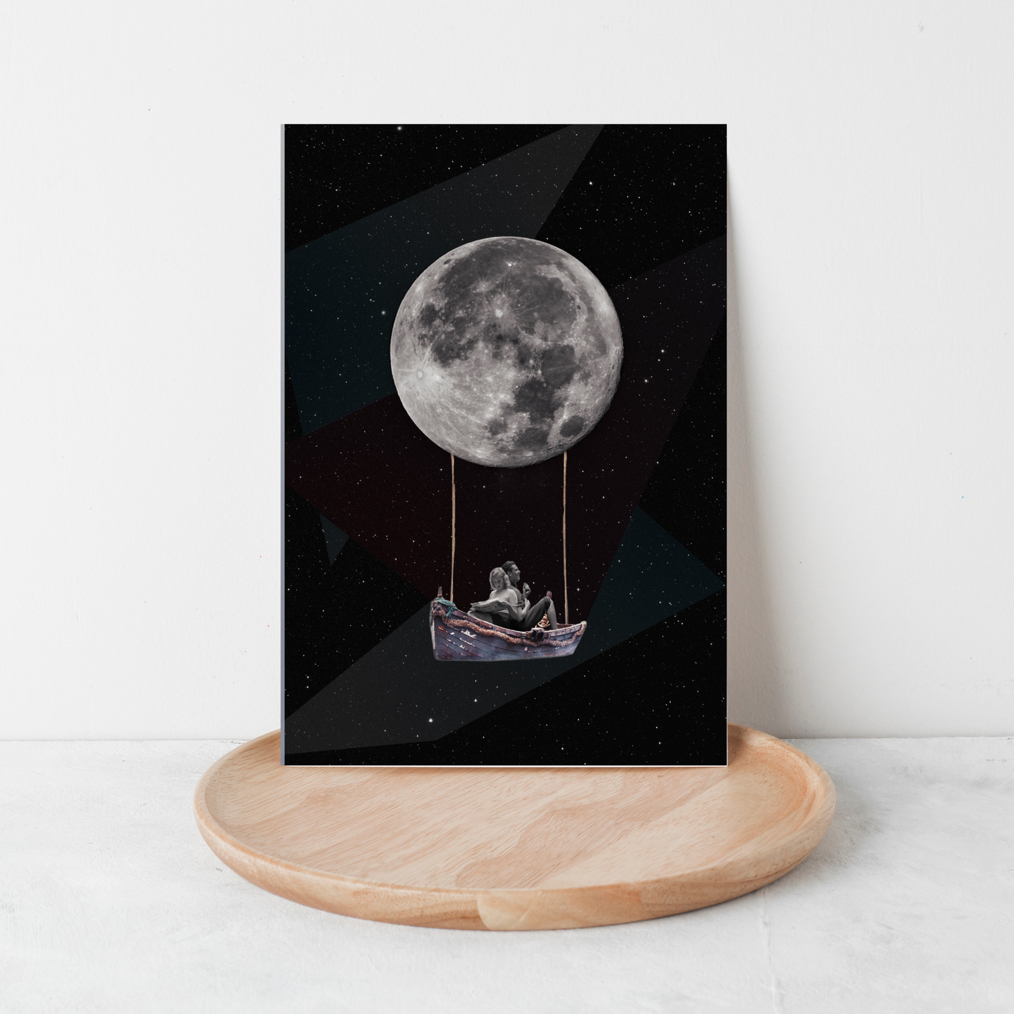 Love and Dream | Surreal Collage Art Print