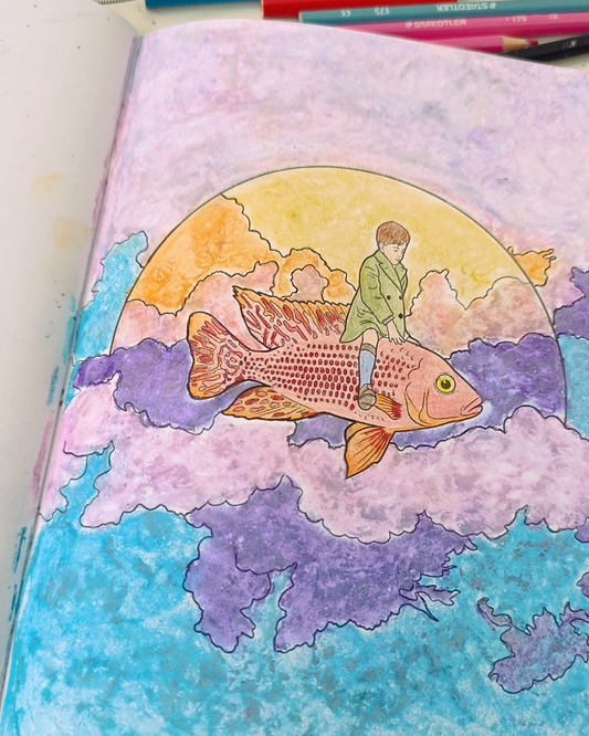 Colouring Book | A surreal colouring journey
