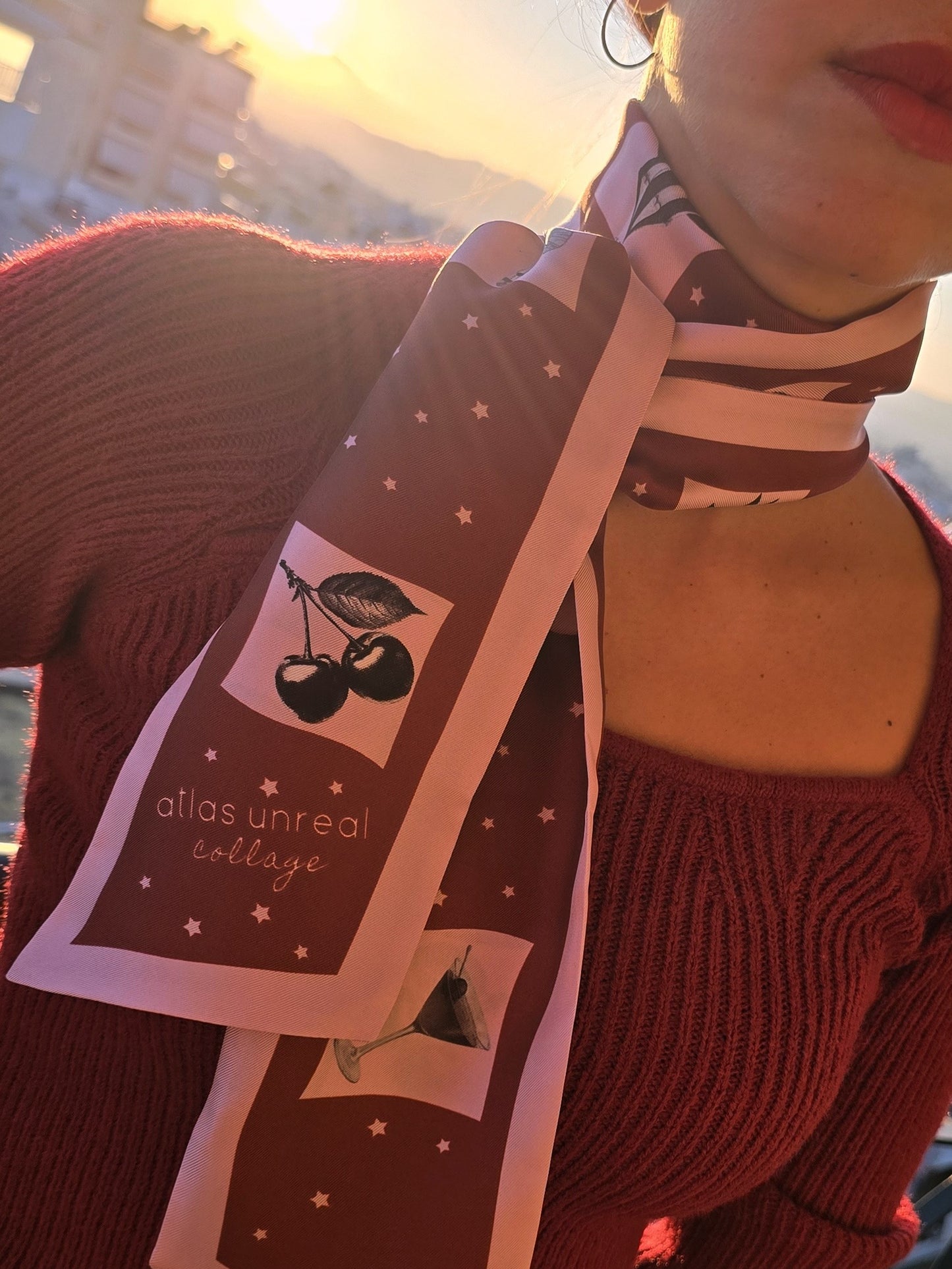 Sweet Soirée | 100% Silk Scarf