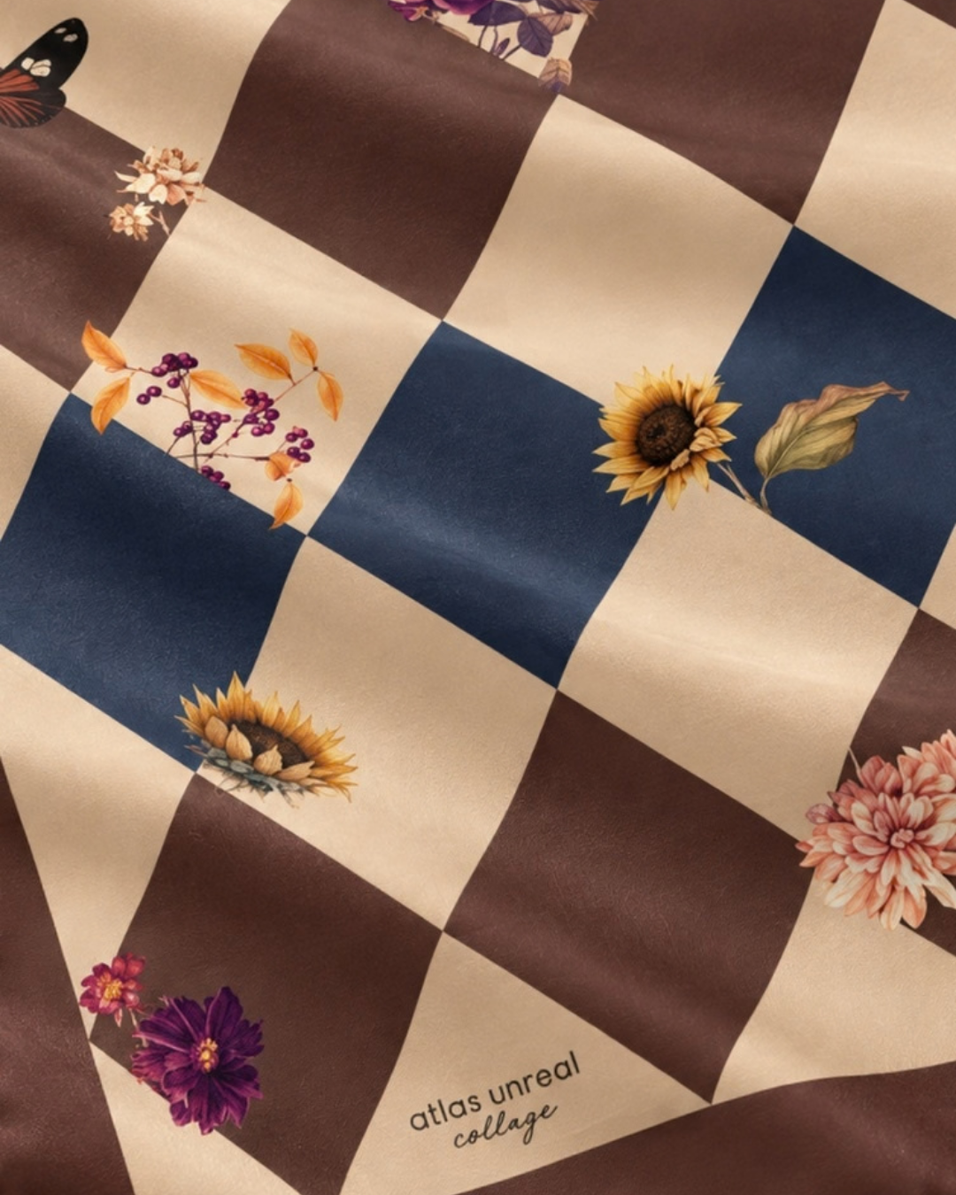 Secret Garden Square Scarf