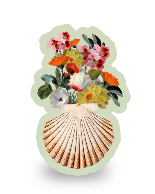 Sunkissed | Collage Vinyl Sticker