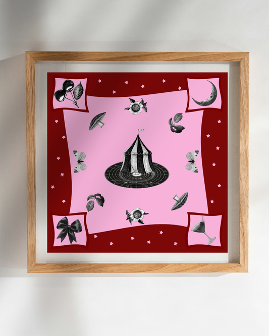 Sweet Soirée | Surreal Collage Art Print