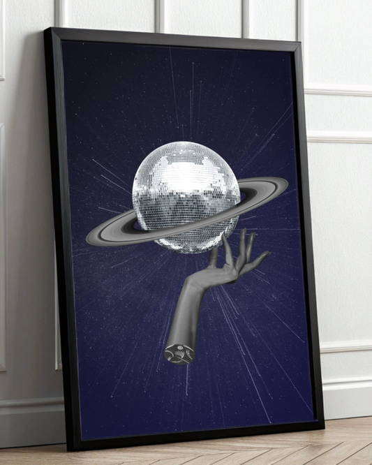 Discodelic | Surreal Collage Art Print