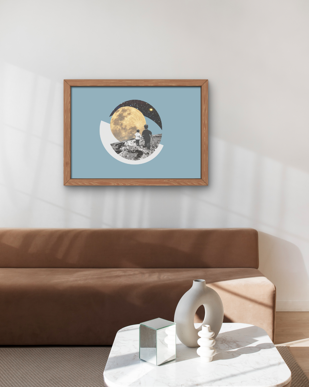 Almost There | Surreal Collage Art Print