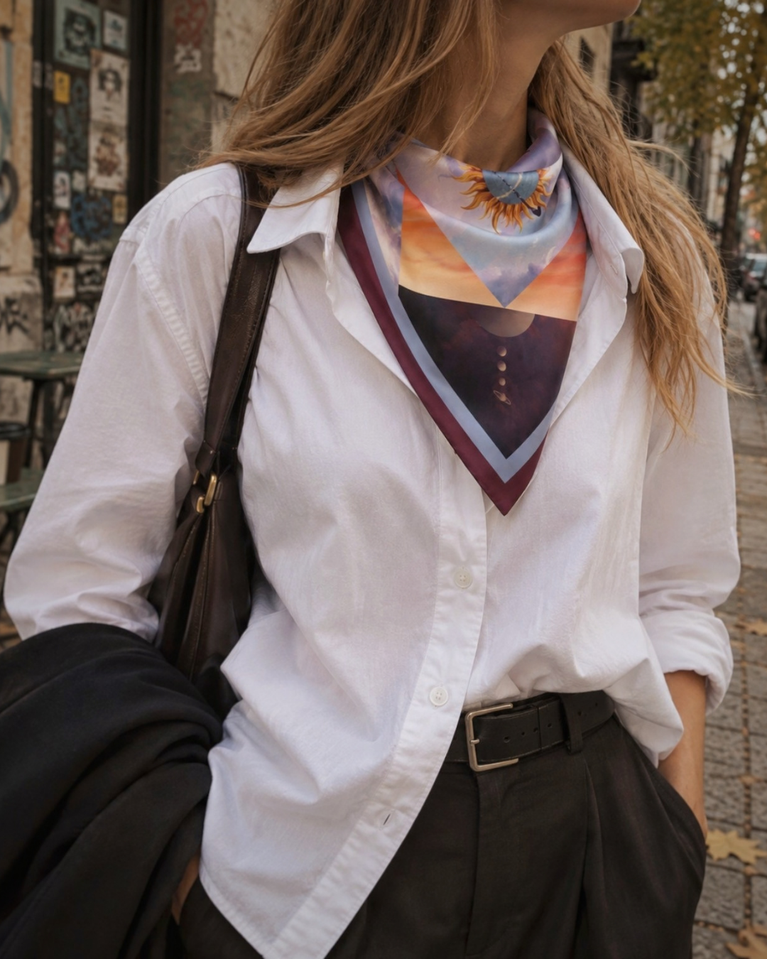 Skyfold Square Scarf