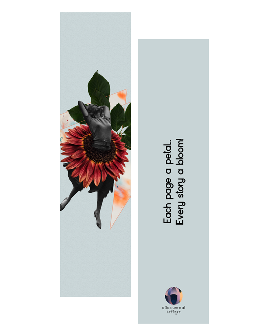 Every Story a Bloom | Collage Bookmark