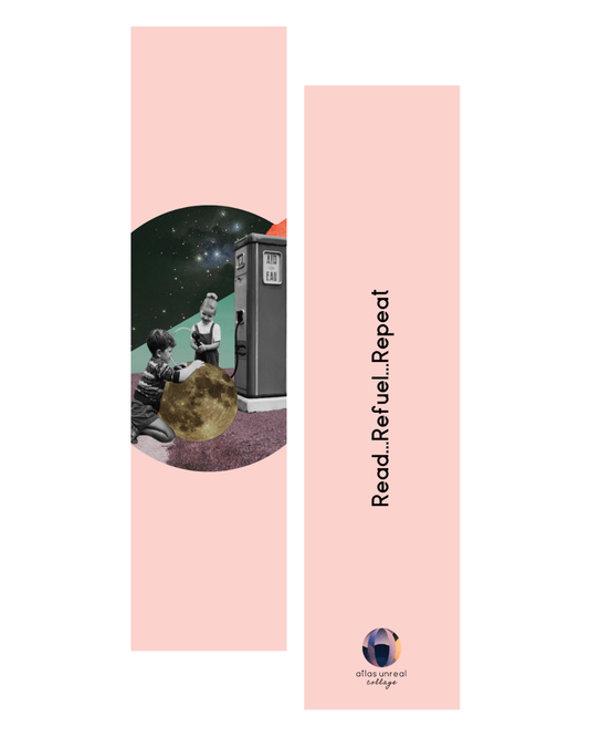 Cosmic Refuel  | Collage Bookmark