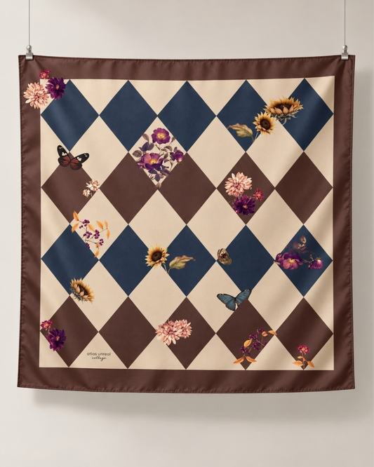 Secret Garden Square Scarf