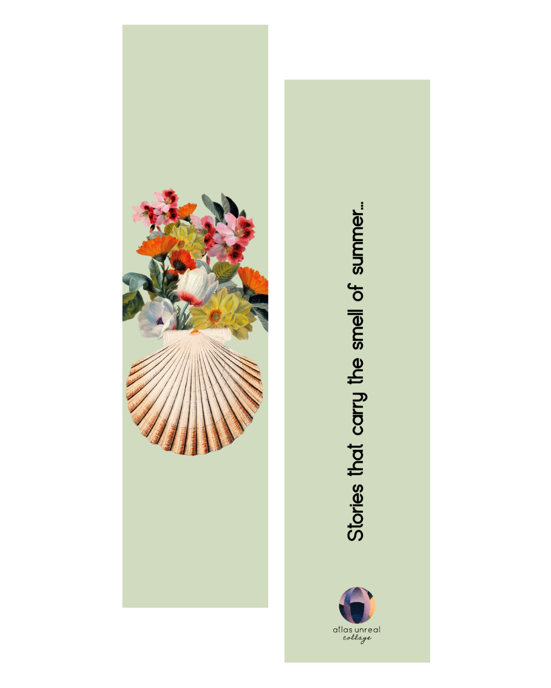 Notes of Summer | Collage Bookmark