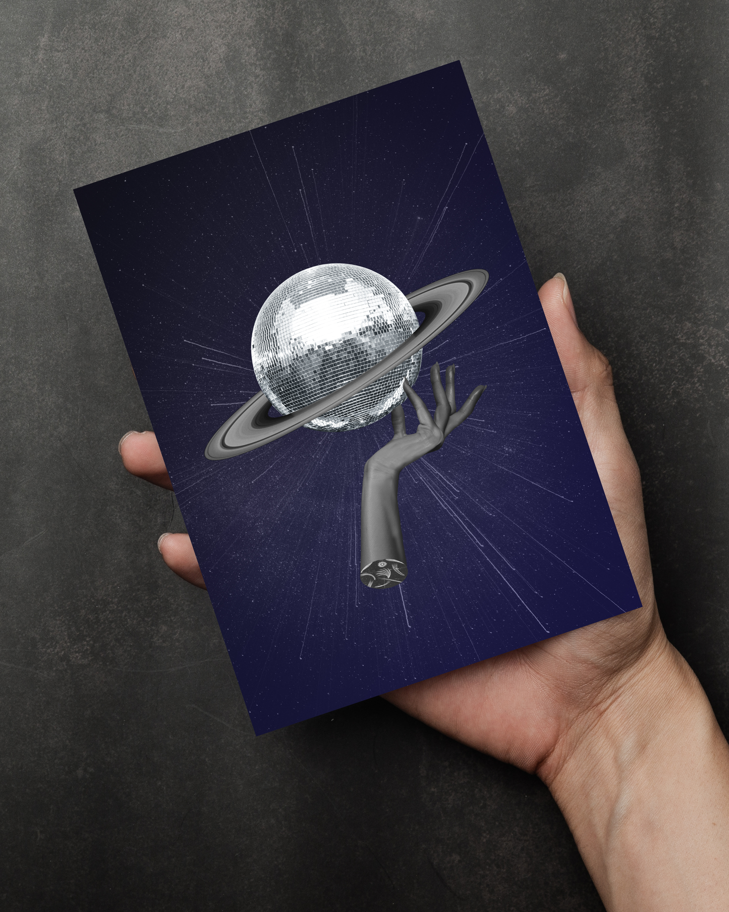 Discodelic | Surreal Collage Art Print