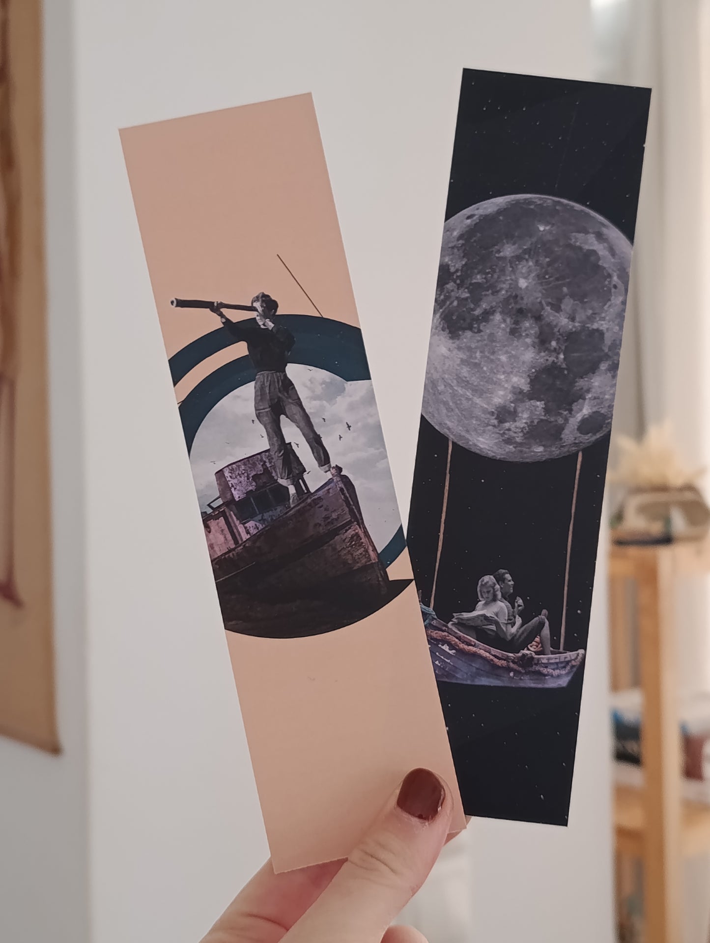 Story travelers | Collage Bookmark
