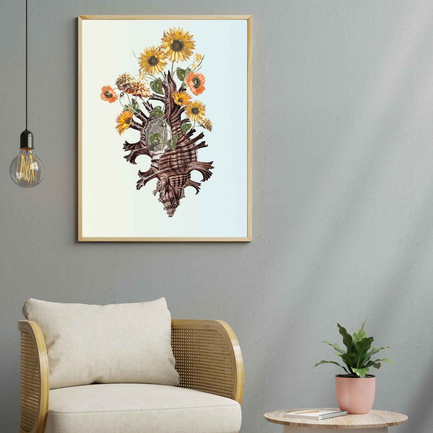 Summer Bloom | Surreal Collage Art Print