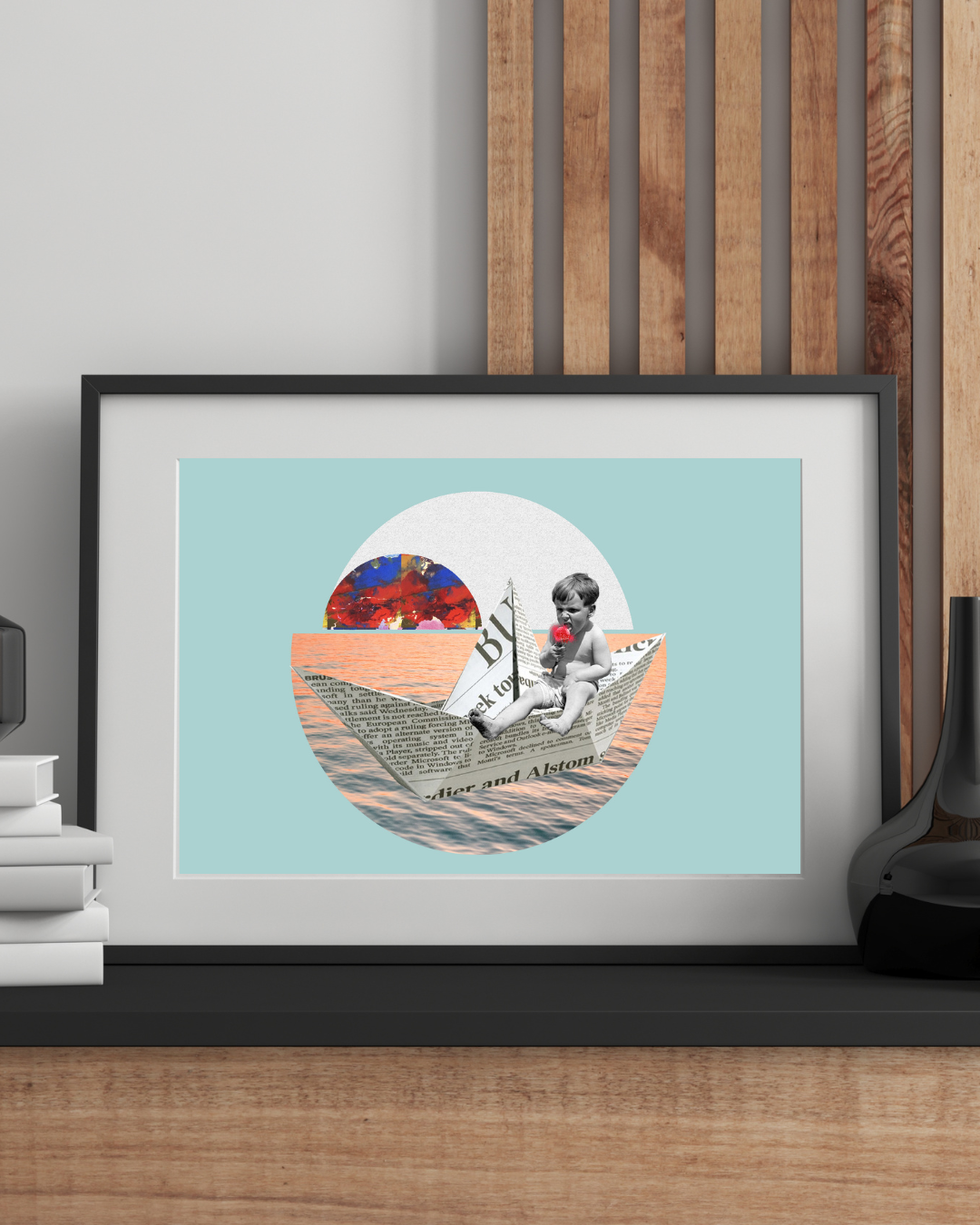 Summer Taste | Surreal Collage Art Print