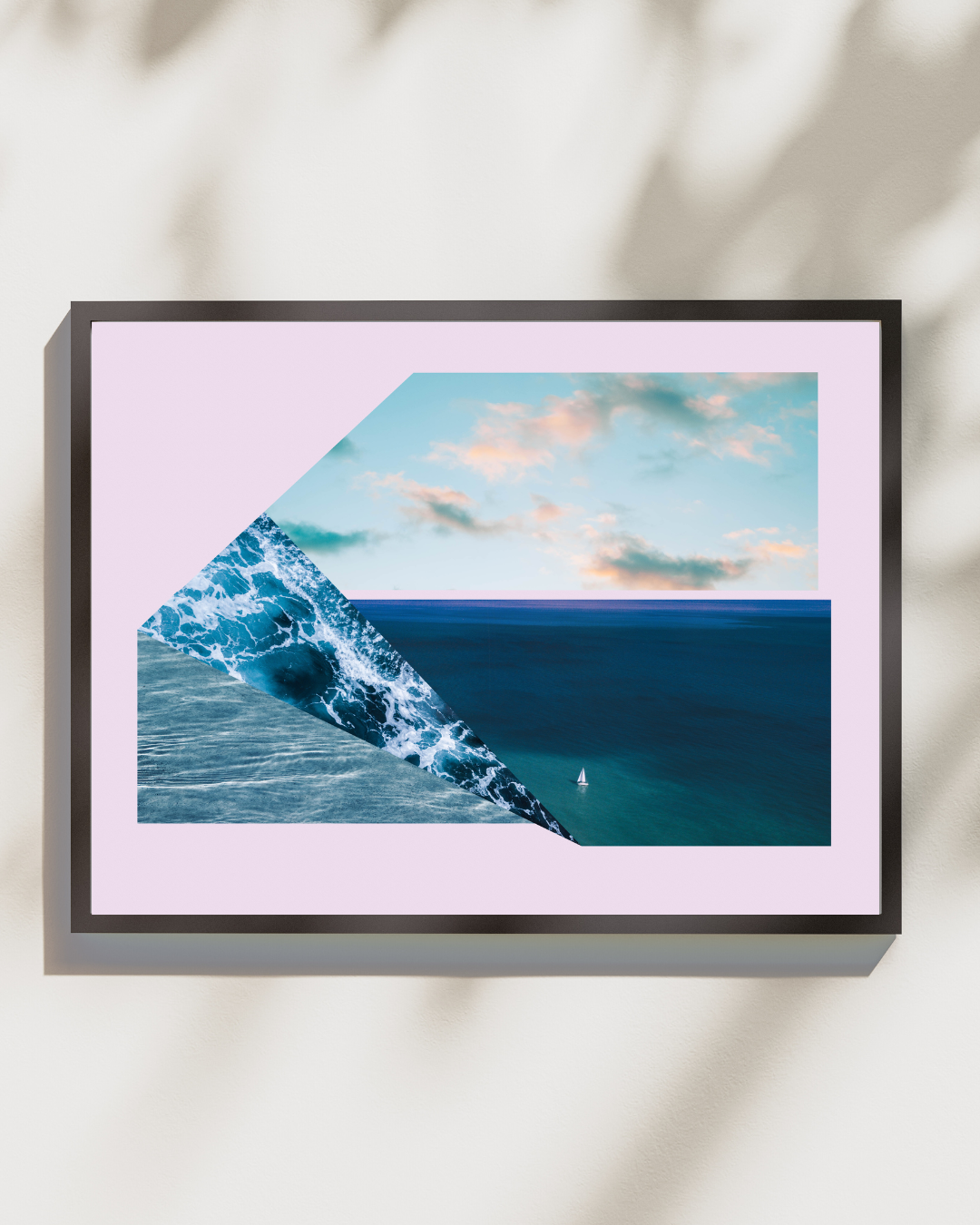 Imaginary Postcard | Surreal Collage Art Print