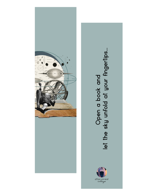 What a wonderful world | Collage Bookmark