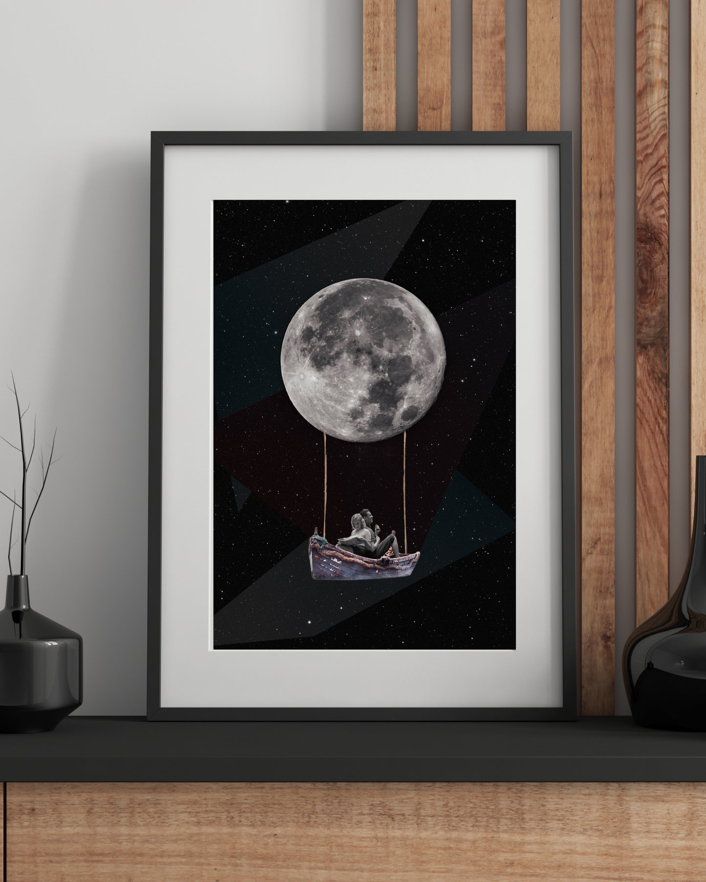 Love and Dream | Surreal Collage Art Print