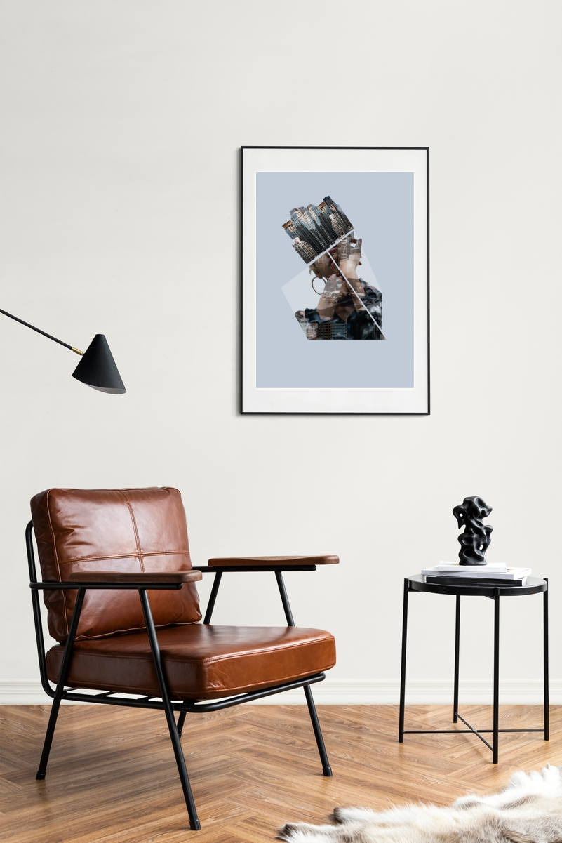 Urban Soul  | Surreal Collage Art Print