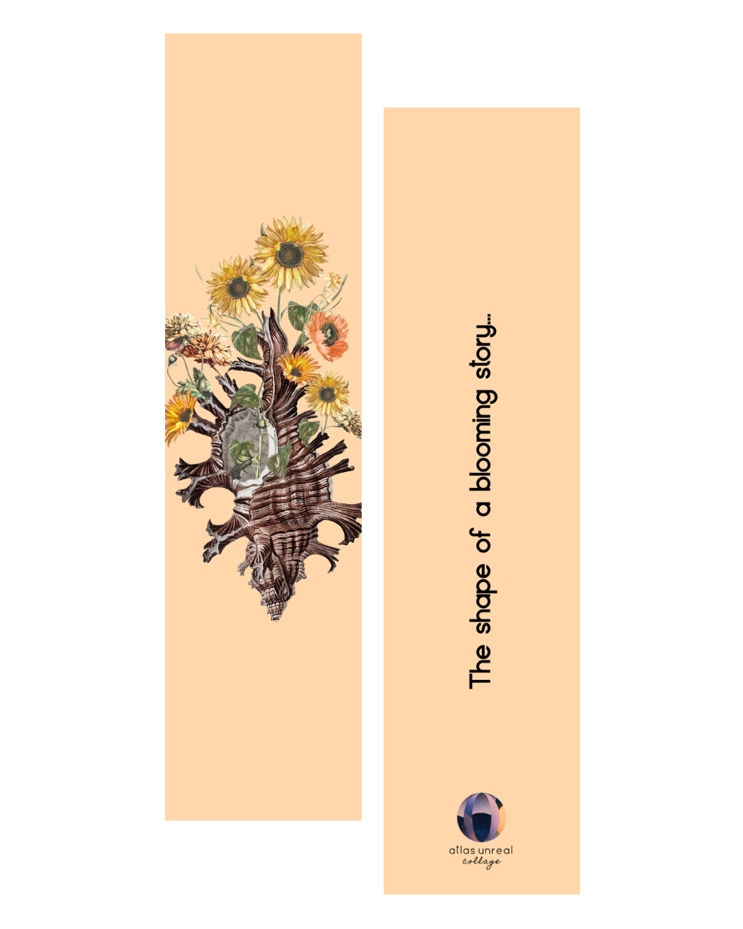 Blooming Story | Collage Bookmark