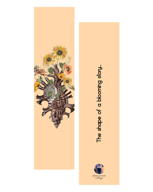 Blooming Story | Collage Bookmark