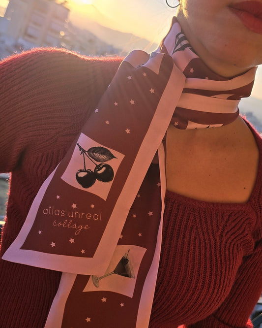 Sweet Soirée | 100% Silk Scarf